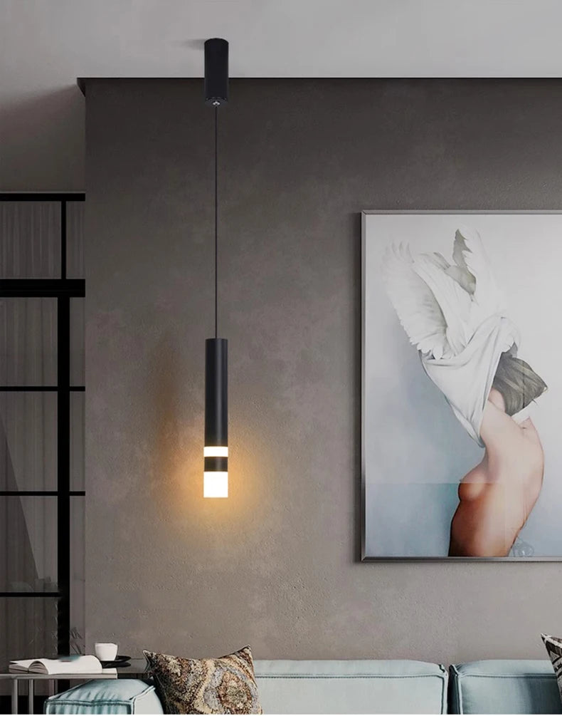Luminária de Teto Pendente Minimalista para Cabeceira