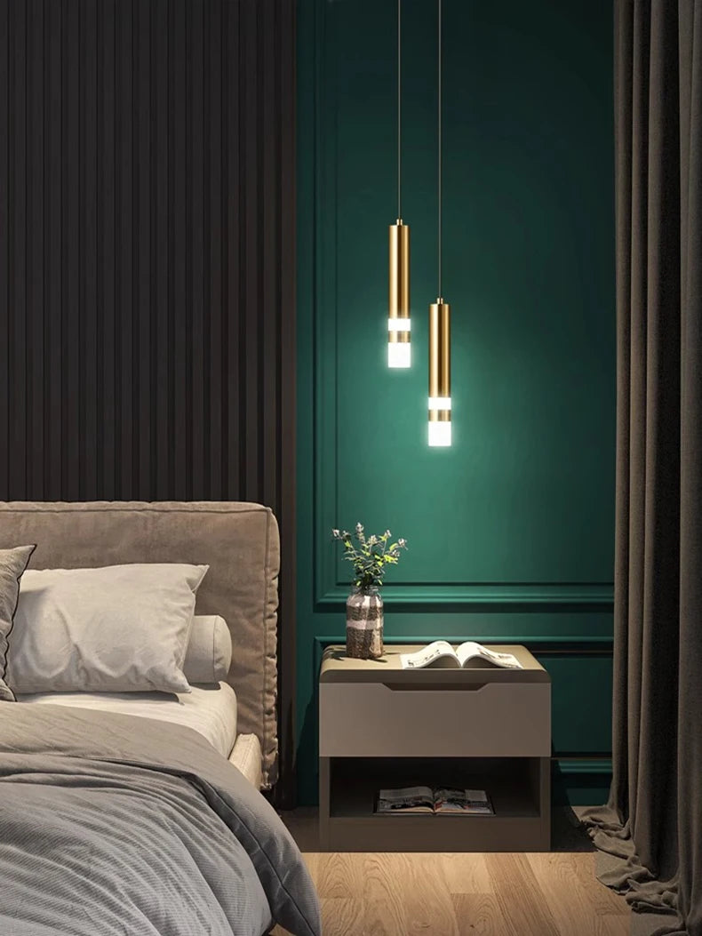 Luminária de Teto Pendente Minimalista para Cabeceira