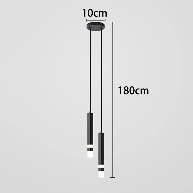 Luminária de Teto Pendente Minimalista para Cabeceira