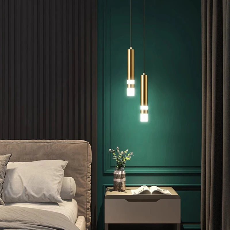 Luminária de Teto Pendente Minimalista para Cabeceira