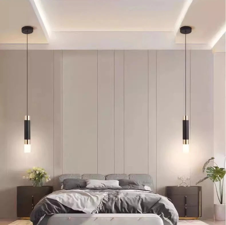 Luminária de Teto Pendente Minimalista para Cabeceira