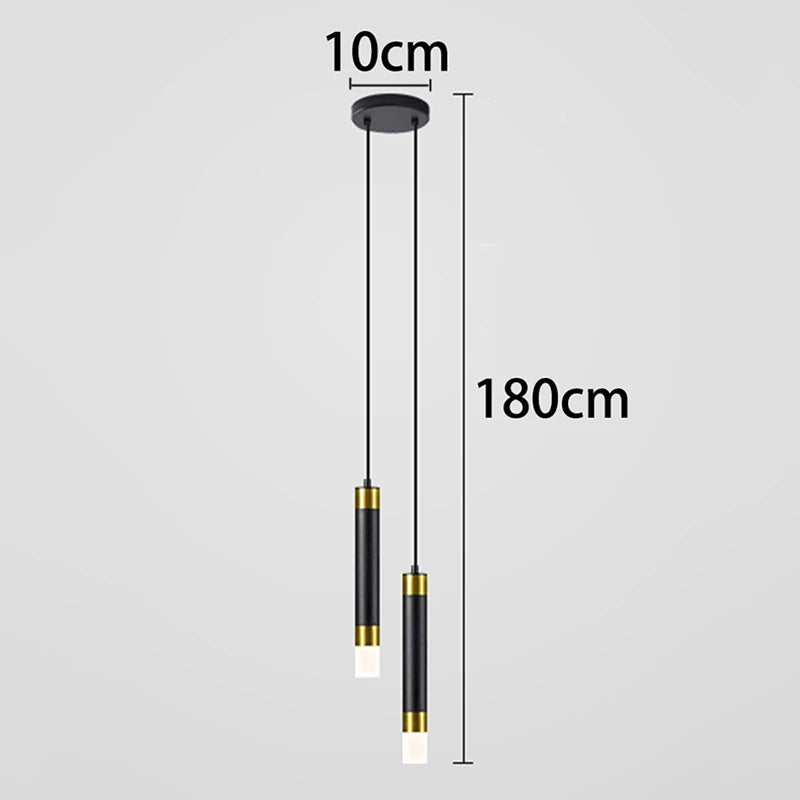 Luminária de Teto Pendente Minimalista para Cabeceira