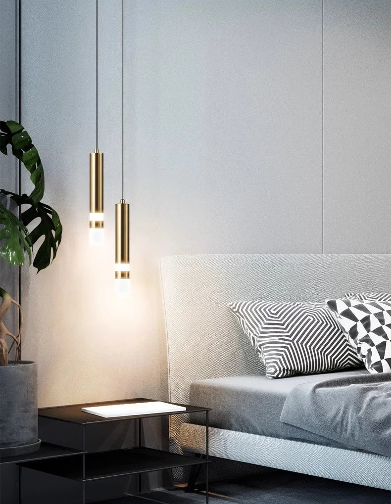 Luminária de Teto Pendente Minimalista para Cabeceira