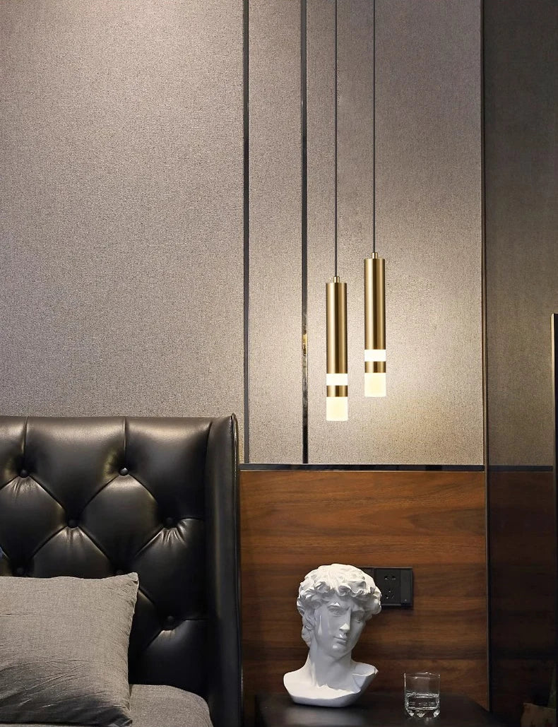 Luminária de Teto Pendente Minimalista para Cabeceira
